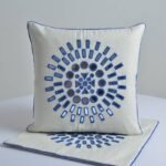 Mirror Work Cushion Cover